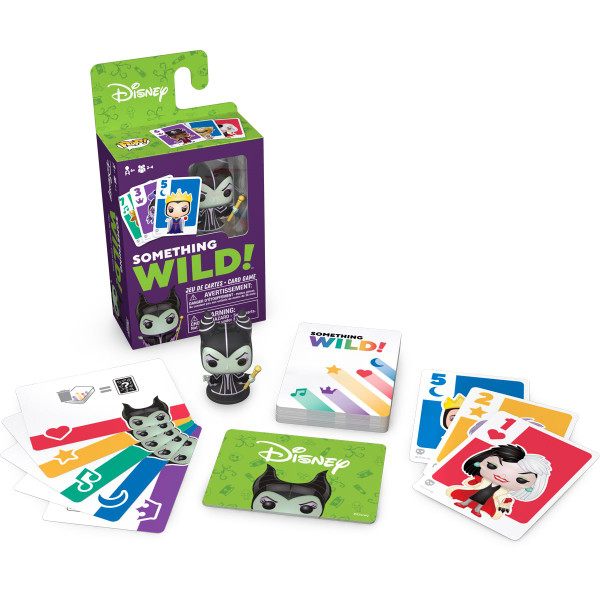 Funko Disney Villains Something Wild Pop! Card Game - English / French Edition
