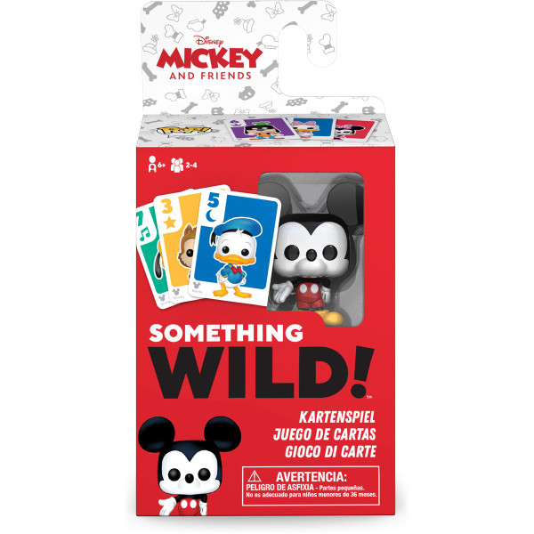 Funko Mickey and Friends Something Wild Pop! Card Game - Deutsch / Espanol / Italiano Edition