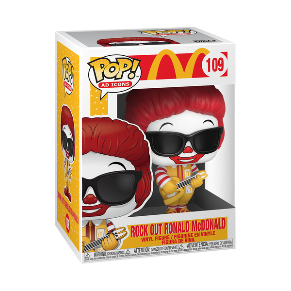 Funko McDonald's Rock Out Ronald McDonald Pop! Vinyl Figure