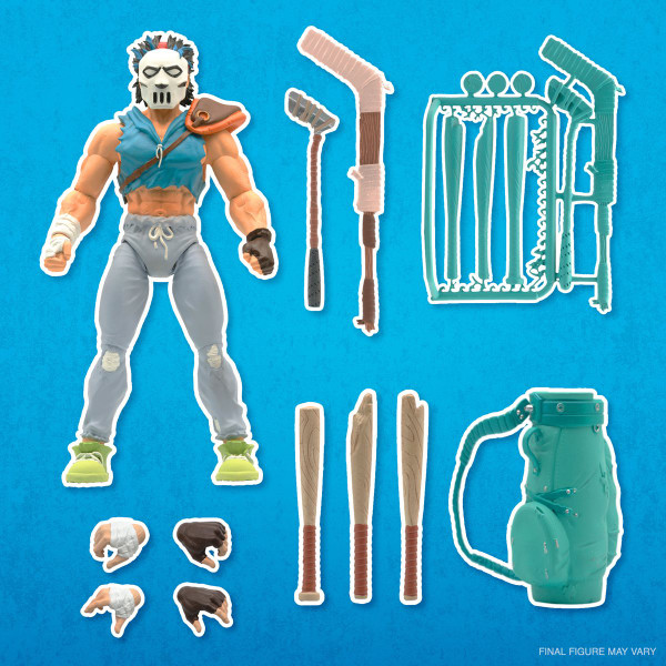Super7 Teenage Mutant Ninja Turtles Ultimates Casey Jones 7-Inch Action Figure