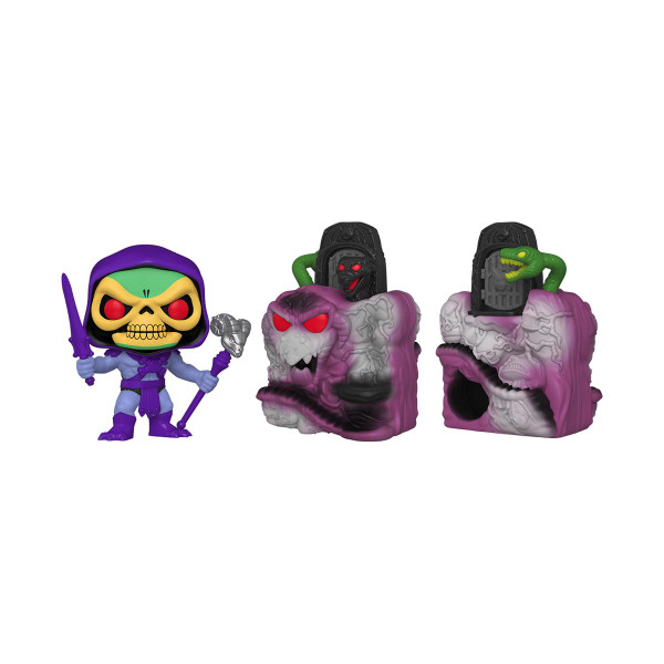 Funko Masters of the Universe Snake Mountain with Skeletor Pop! Town