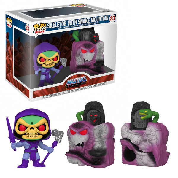 Funko Masters of the Universe Snake Mountain with Skeletor Pop! Town