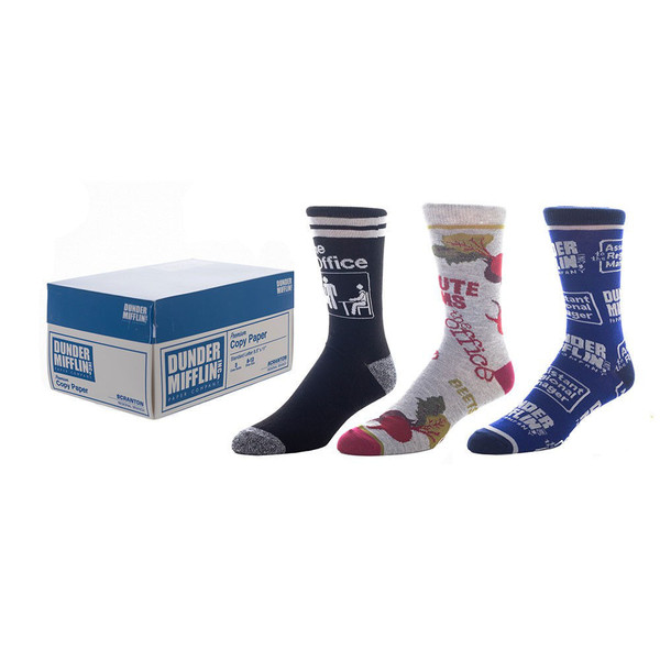 The Office 3 Pair Of Crew Box Set