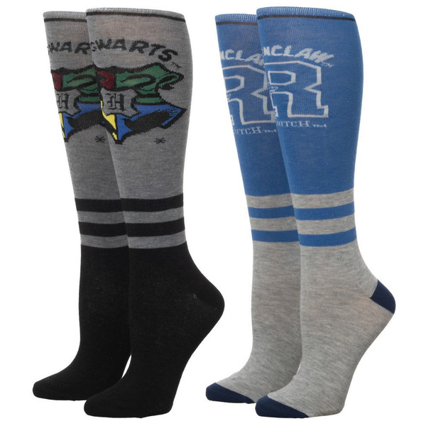 Harry Potter Ravenclaw 2 Pair Knee High Socks
