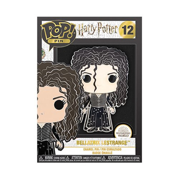 Harry Potter Bellatrix Lestrange Large Enamel Pop! Pin
