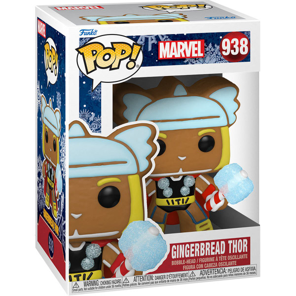 Funko Marvel Holiday Gingerbread Thor Pop! Vinyl Figure