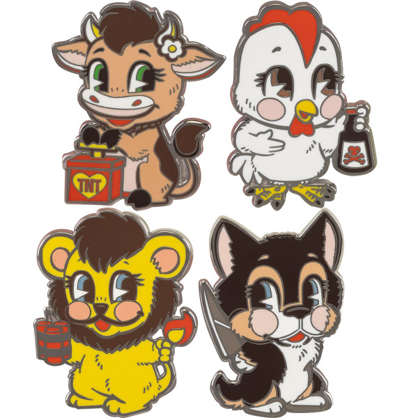 Funko Villainous Valentines Pin Set 4-Pack