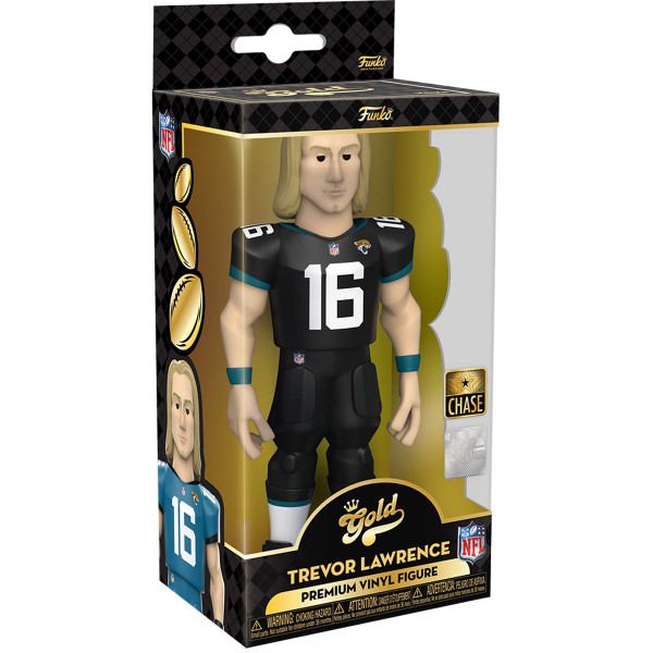 Funko NFL Jaguars Trevor Lawrence 5-Inch CHASE Vinyl Gold Figure