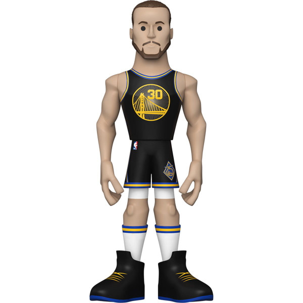 Funko NBA Warriors Stephen Curry (City Uniform) 5-Inch Vinyl Gold Figure