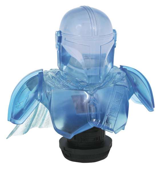 Star Wars Legends in 3D Mandalorian Light Feature 1:2 Scale Bust - SDCC 2021 Previews Exclusive