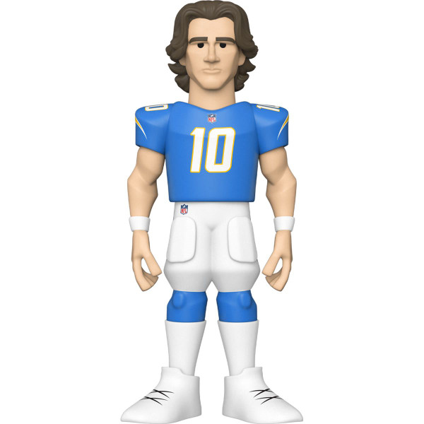 Funko NFL Los Angeles Chargers Justin Herbert 12-Inch Vinyl Gold Figure