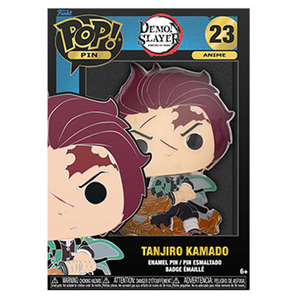 Funko Demon Slayer Tanjiro Kamado Large Enamel Pop! Pin