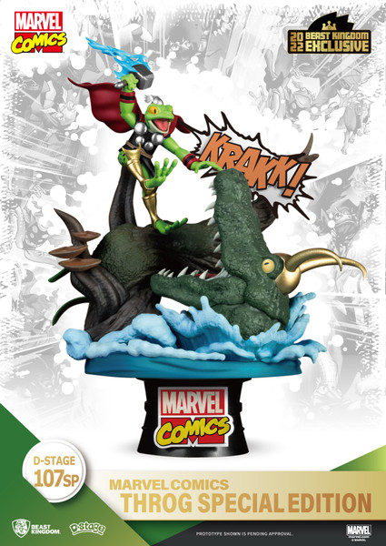 Marvel Comics Throg D-Stage DS-107SP Statue - San Diego Comic-Con 2022 Previews Exclusive