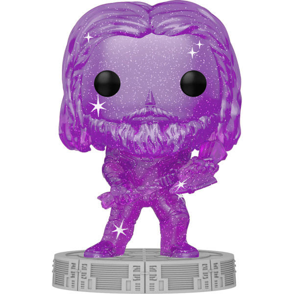 Funko Avengers Infinity Saga Thor Purple Artist Series Pop! Vinyl Figure with Pop! Protector Case