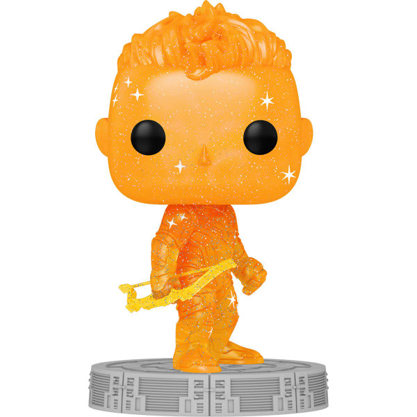 Funko Avengers Infinity Saga Hawkeye Orange Artist Series Pop! Vinyl Figure with Pop! Protector Case