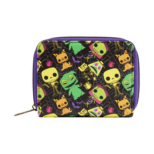 Funko Loungefly Nightmare Before Christmas Blacklight Wallet