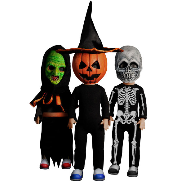 Mezco LDD Presents Halloween III Season of the Witch Trick-or-Treaters Boxed Set