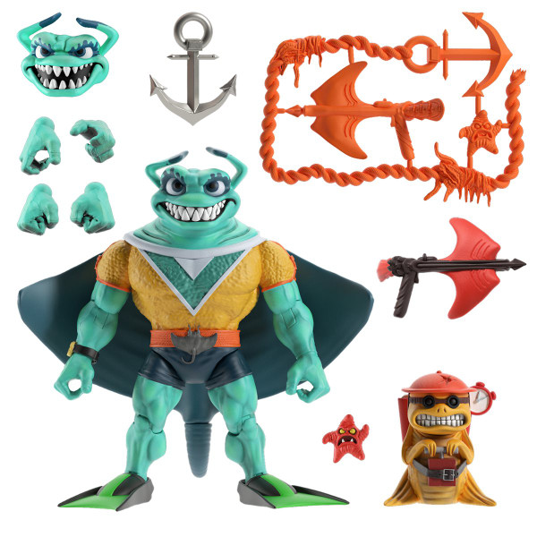 Super7 Teenage Mutant Ninja Turtles Ultimates Ray Fillet 7-Inch Action Figure