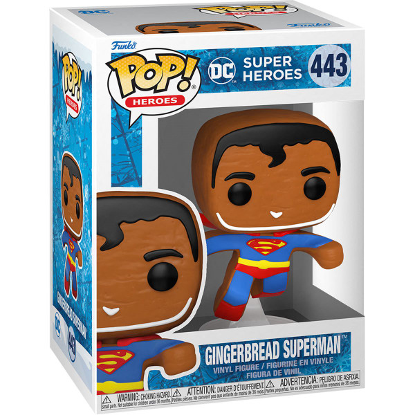 Funko DC Comics Super Heroes Gingerbread Superman Pop! Vinyl Figure