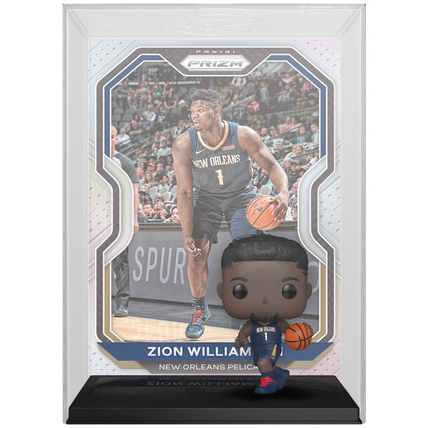 Funko NBA Zion Williamson Pop! Trading Card Figure with Case