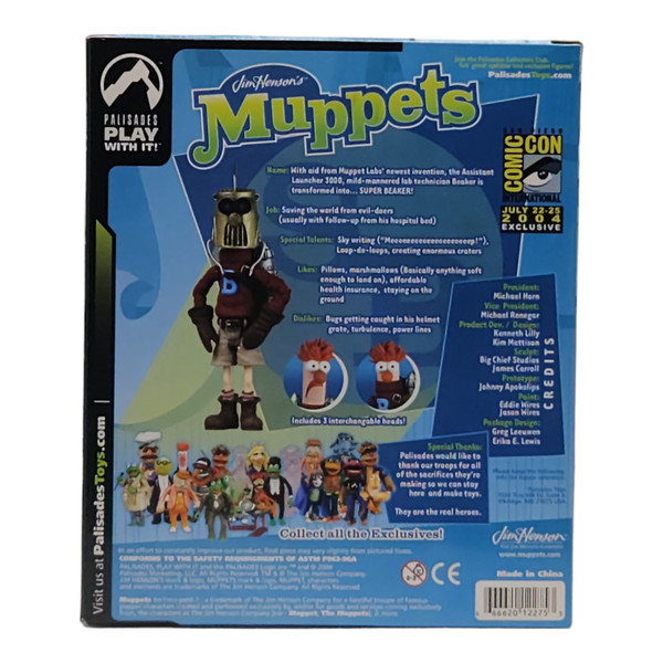 Exclusive Palisades Muppets Adventure Kermit Tour 2004 Collectible