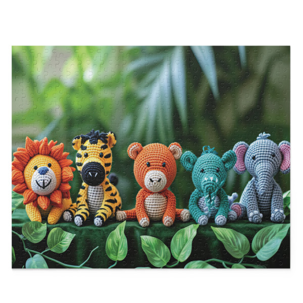 Tropical Tapestry Delight Jigsaw Puzzle