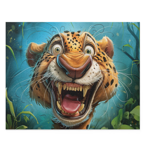 WhimsiWild Leopardscape Puzzle