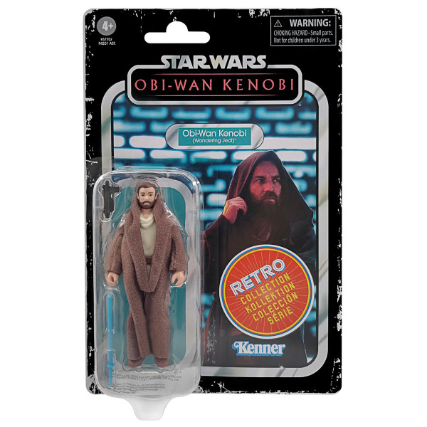 Star Wars The Retro Collection Obi-Wan Kenobi (Wandering Jedi) 3 3/4-Inch Action Figure