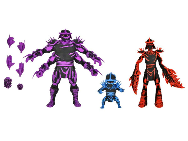 NECA Teenage Mutant Ninja Turtles Shredder Clones (Mirage Comics) Box Set