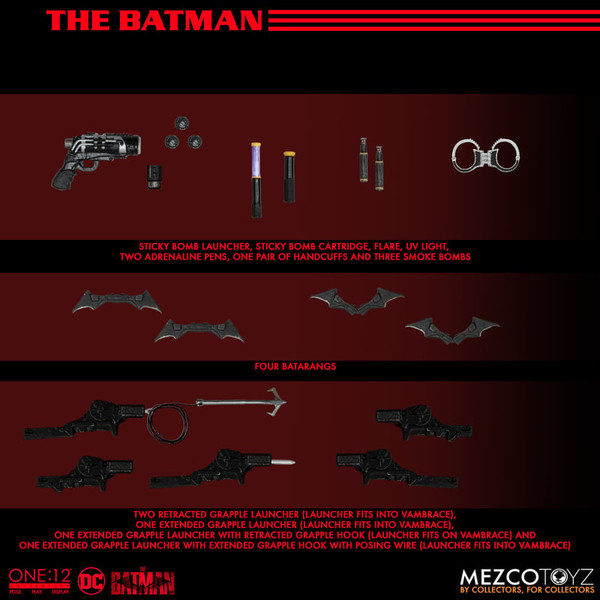 Mezco Toyz The Batman One:12 Collective Action Figure
