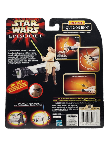 Hasbro Star Wars Episode 1 Queen Amidala & Qui-Gon Jinn Action