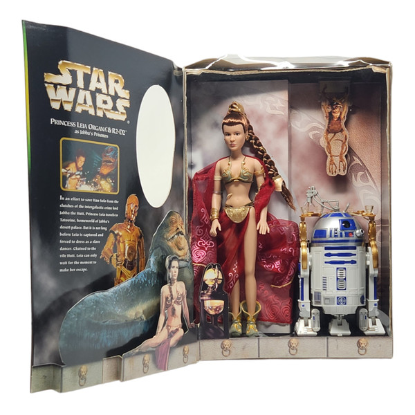 Hasbro Star Wars Princess Leia Organa & R2-D2 as Jabba's Prisoners Limited Edition Doll Set