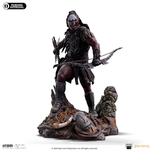 Iron Studios The Lord of the Rings Lurtz Uruk-Hai Leader Limited Edition 1/10 Art Scale Statue