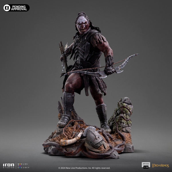 Iron Studios The Lord of the Rings Lurtz Uruk-Hai Leader Limited Edition 1/10 Art Scale Statue