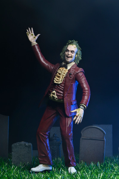 NECA Beetlejuice (1988) Red Tuxedo 7-Inch Scale Action Figure