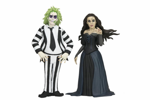 NECA Beetlejuice 2 Beetlejuice and Delores Toony Terrors 6-Inch Scale Action Figure 2-Pack
