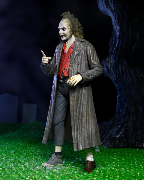 Neca Beetlejuice (1988) Ultimate Beetlejuice Tour Guide The Bio-Exorcist 7-Inch Scale Action Figure