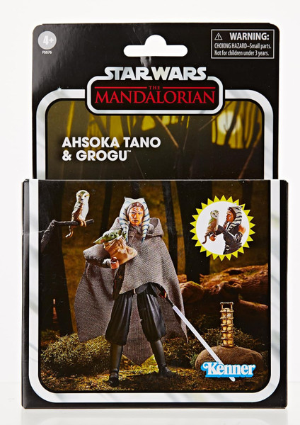 Star Wars The Vintage Collection Ahsoka Tano & Grogu 3 3/4-Inch Action Figure