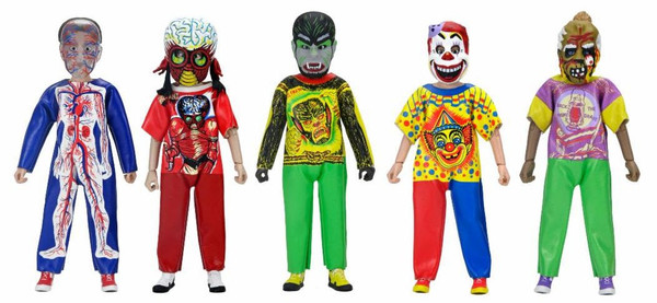 NECA Ben Cooper Costume Kids Collection Wave 6 Set of 5 Clothed Action Figures