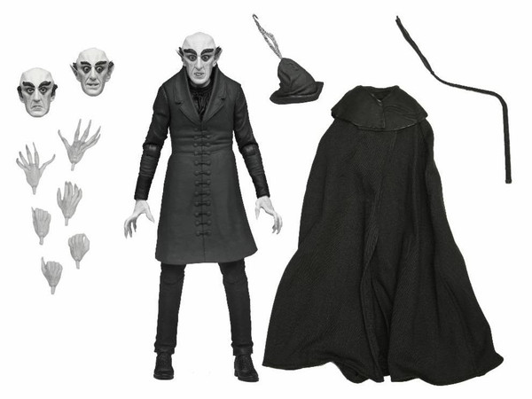 NECA Nosferatu Ultimate Count Orlok Black & White 7-Inch Scale Action Figure