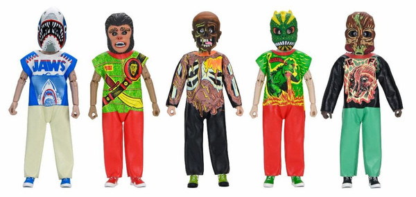 NECA Ben Cooper Costume Kids Collection Wave 7 Set of 5 Clothed Action Figures