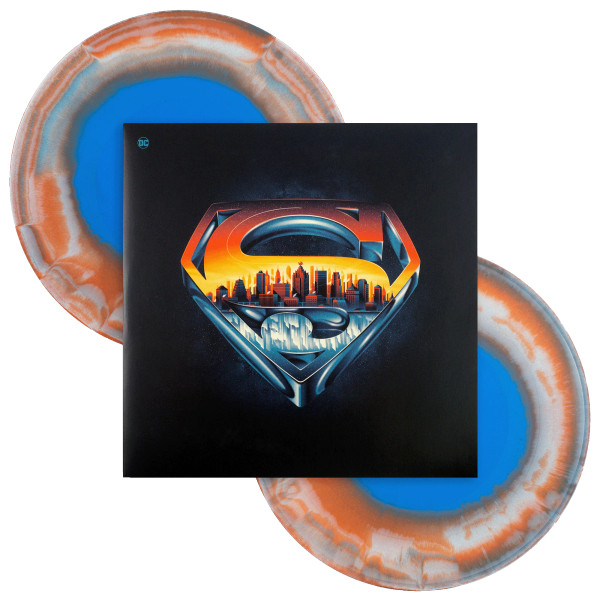 MONDO Superman: The Movie Original Soundtrack Vinyl 2XLP & Graphic Novel Box Set