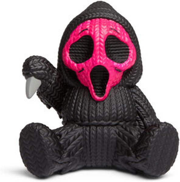 Ghost Face #081 (Limited Edition Fluorescent Pink Face) Handmade By Robots Vinyl Figure