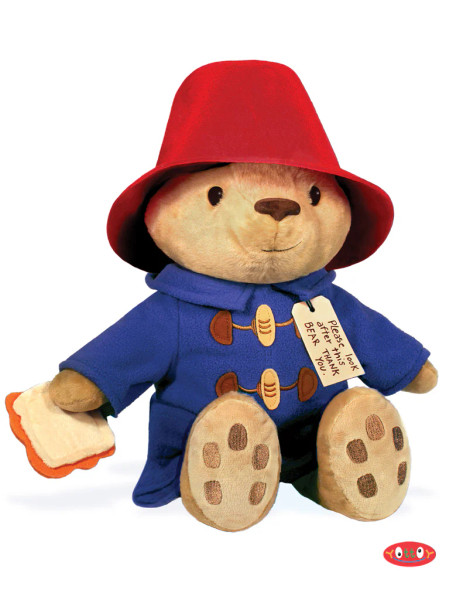 Yottoy Classic Seated Paddington 12" Soft Toy