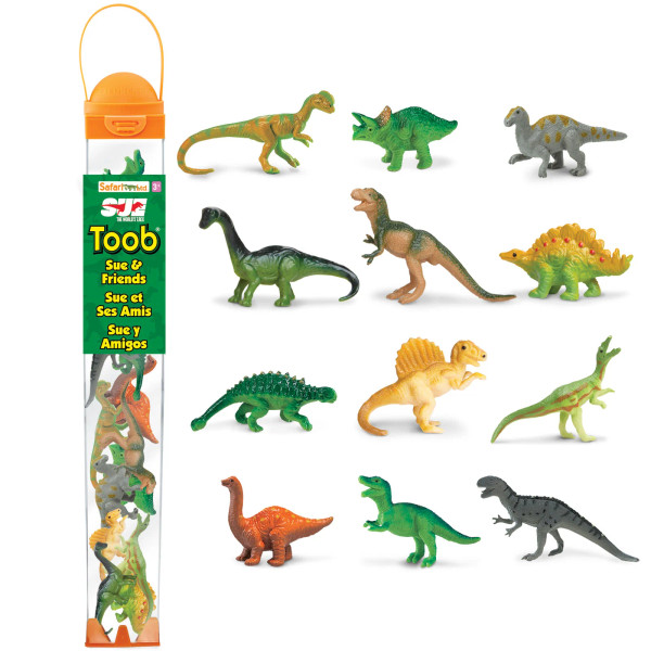 Sue & Her Friends TOOB® – Dinosaur Miniature Set