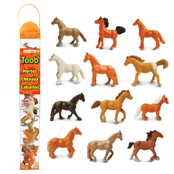 Horses TOOB® – Mini Horse Figure Set