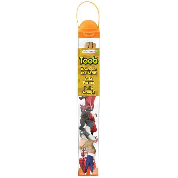 Down on the Farm TOOB® – Mini Farm Animal & Equipment Figure Set