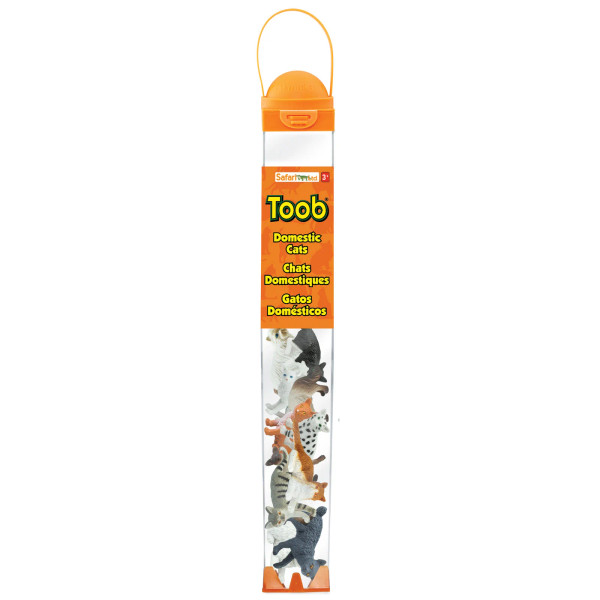 Domestic Cats TOOB® – Mini Cat Breed Figure Set