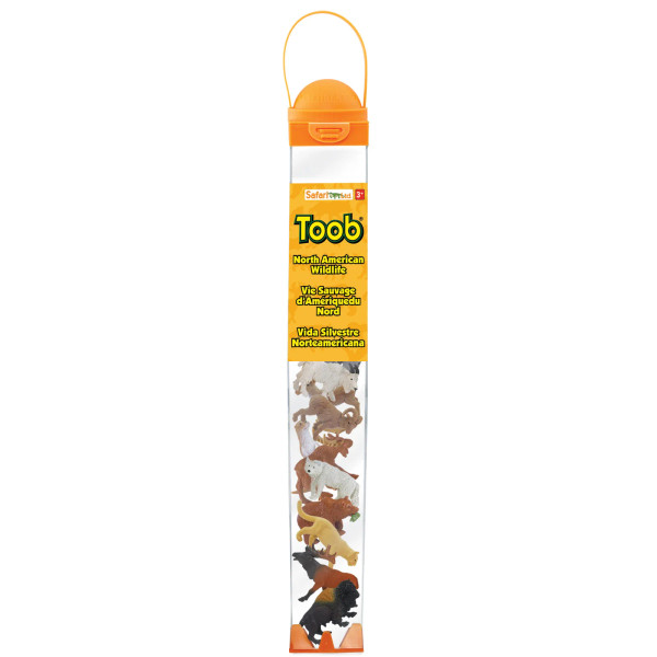 North American Wildlife TOOB® – Mini Wild Animal Figure Set