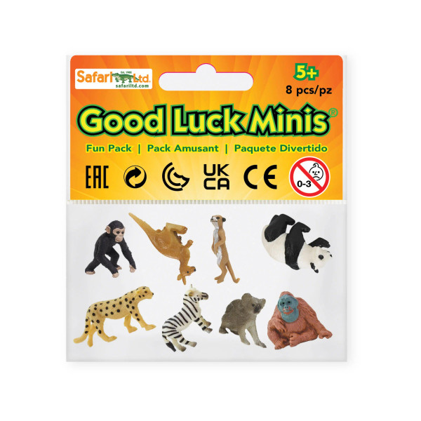 Exotic Fun Pack – Miniature Wild Animal Figure Set